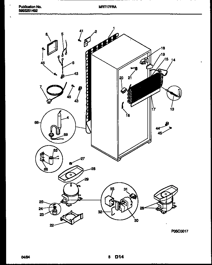 05 - SYSTEM AND AUTOMATIC DEFROST PARTS