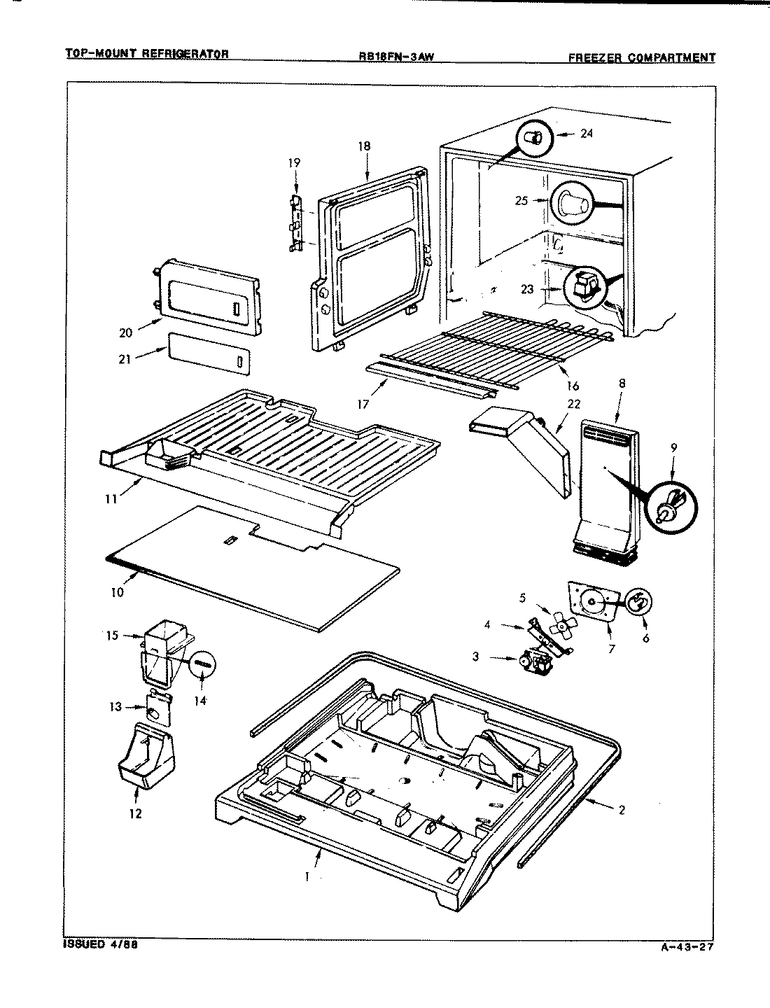 02 - FREEZER COMPARTMENT