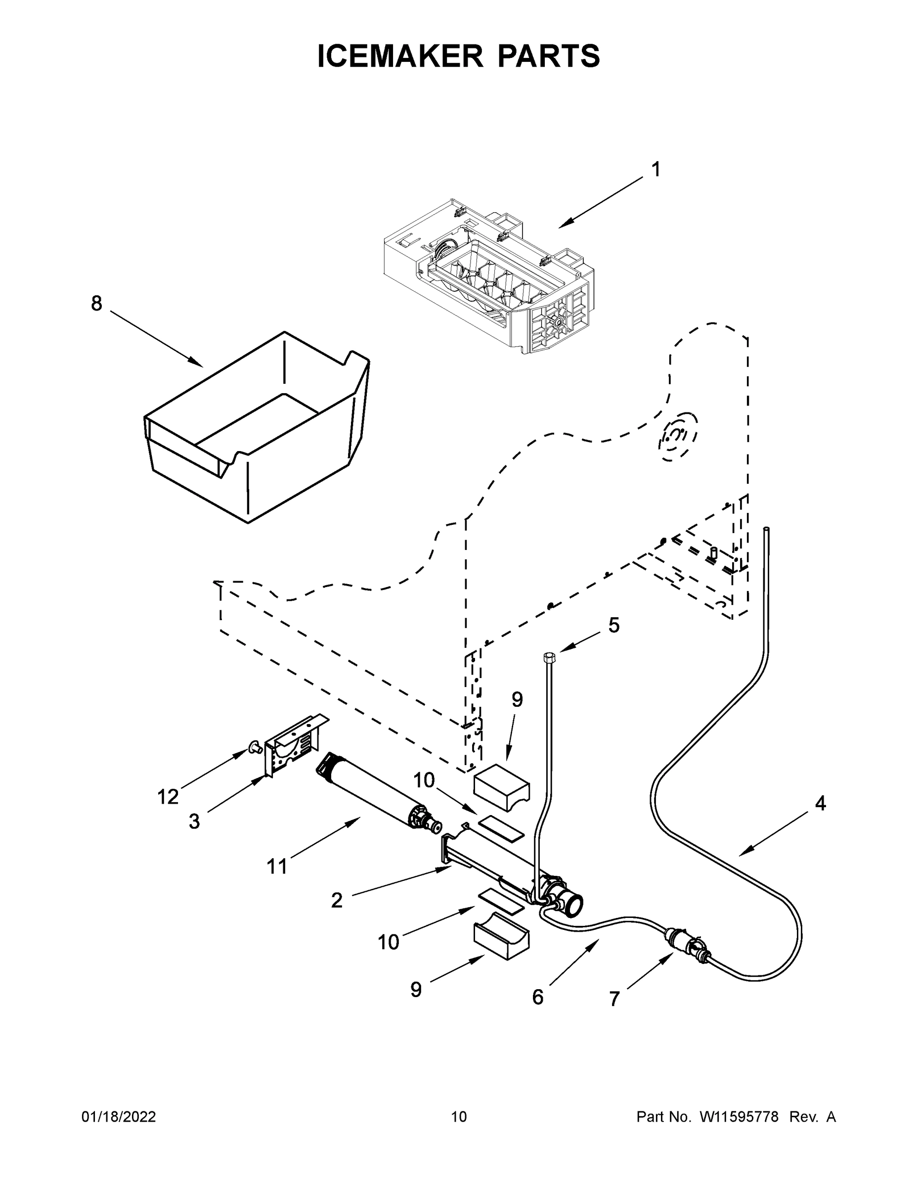 06 - ICEMAKER PARTS