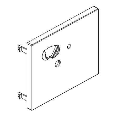 W10563326 Whirlpool Refrigerator Cover