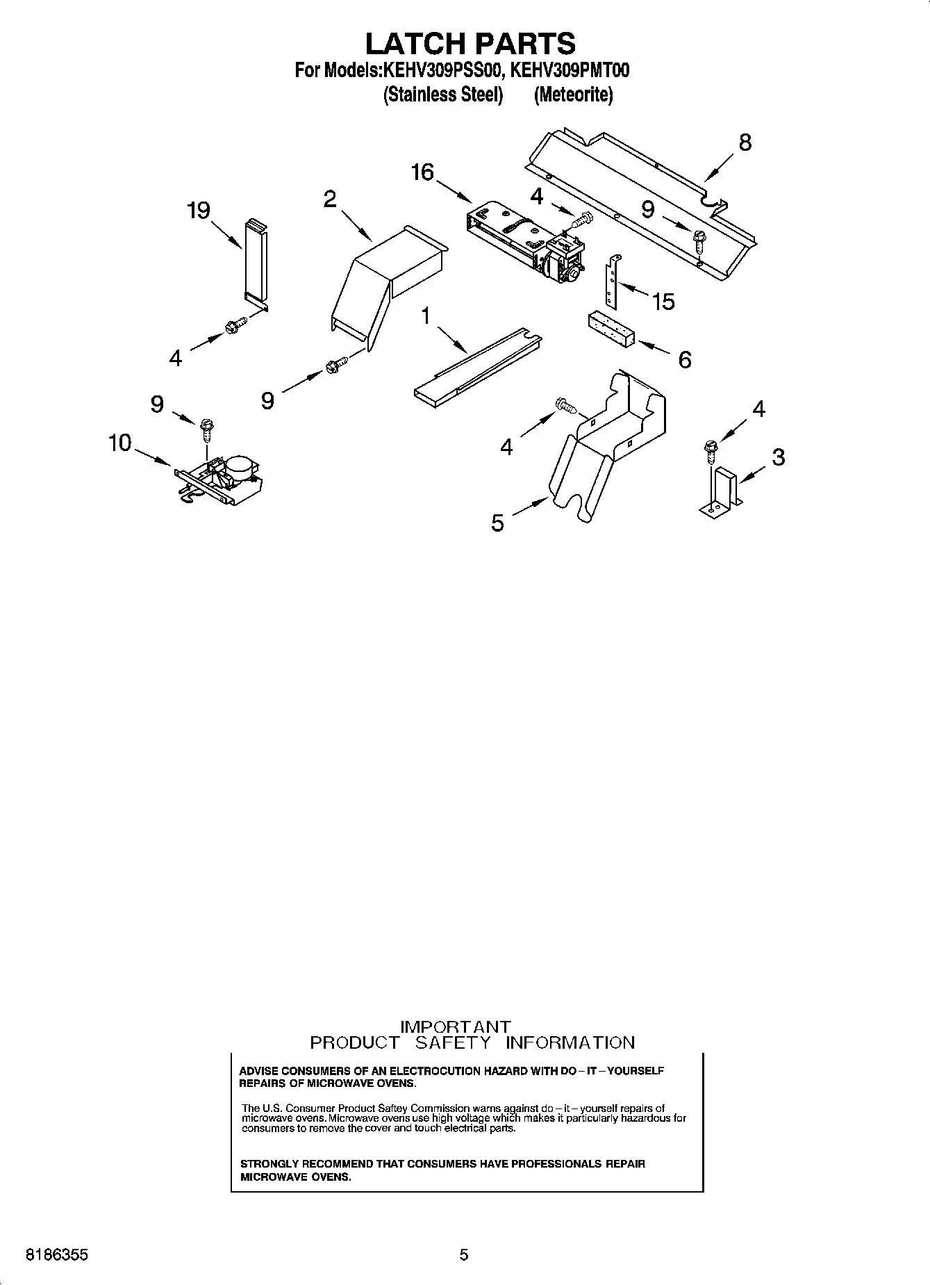 04 - LATCH PARTS