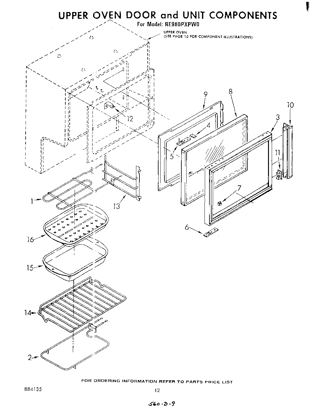 07 - UPPER OVEN DOOR AND UNIT