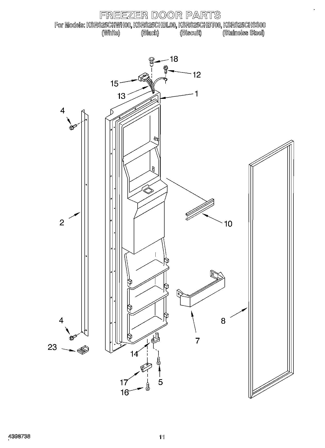 07 - FREEZER DOOR