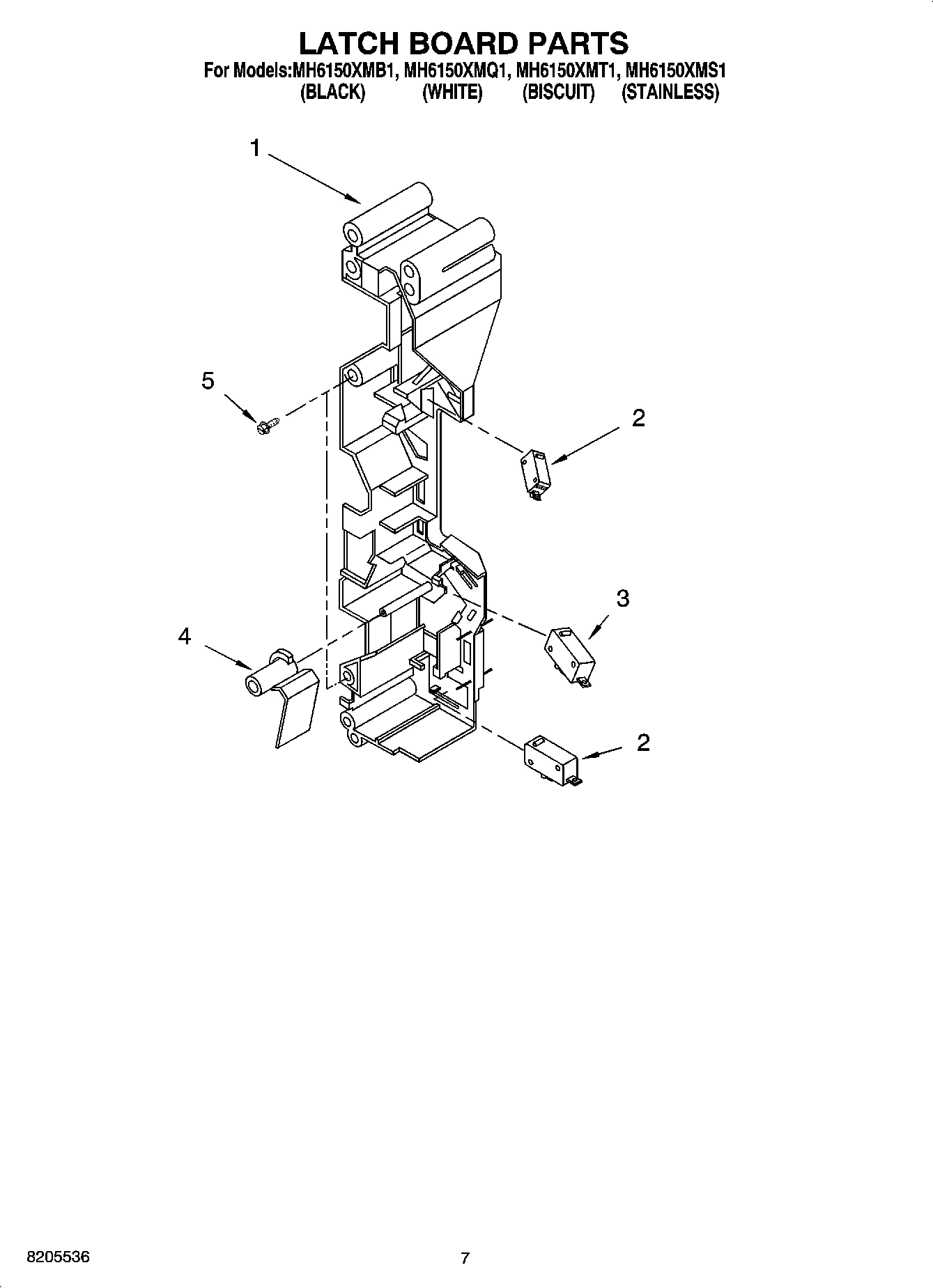 06 - LATCH BOARD PARTS