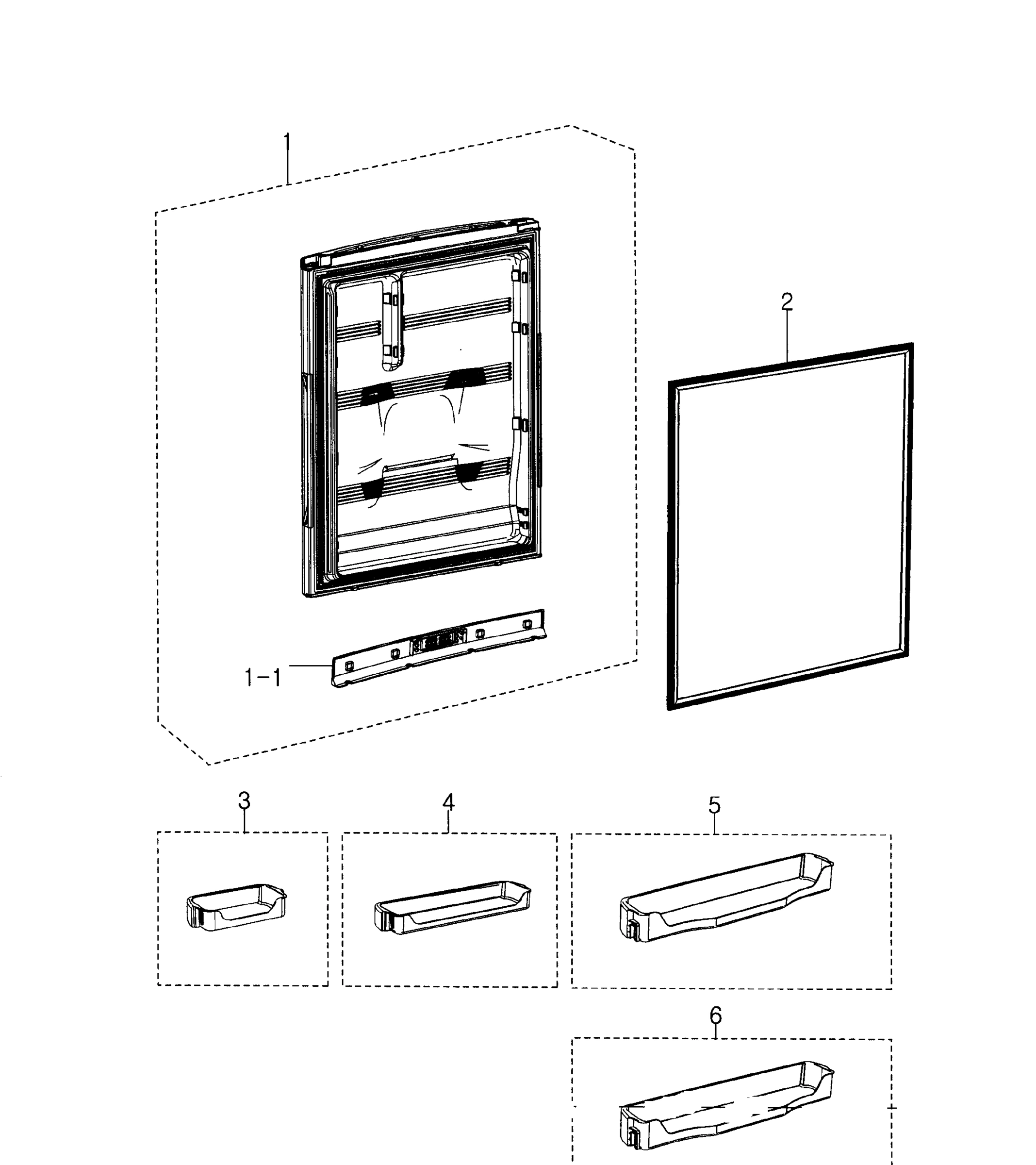 Refrig Door
