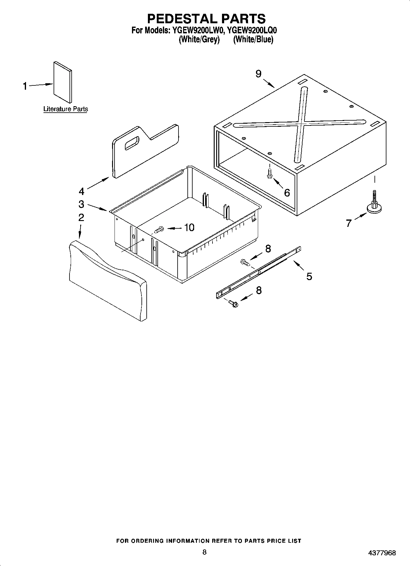 05 - PEDESTAL PARTS