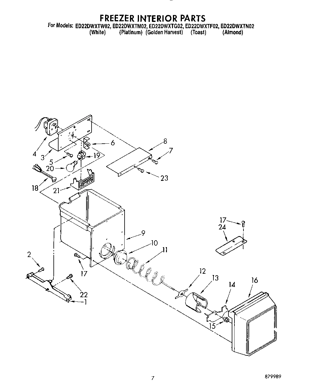 06 - FREEZER INTERIOR