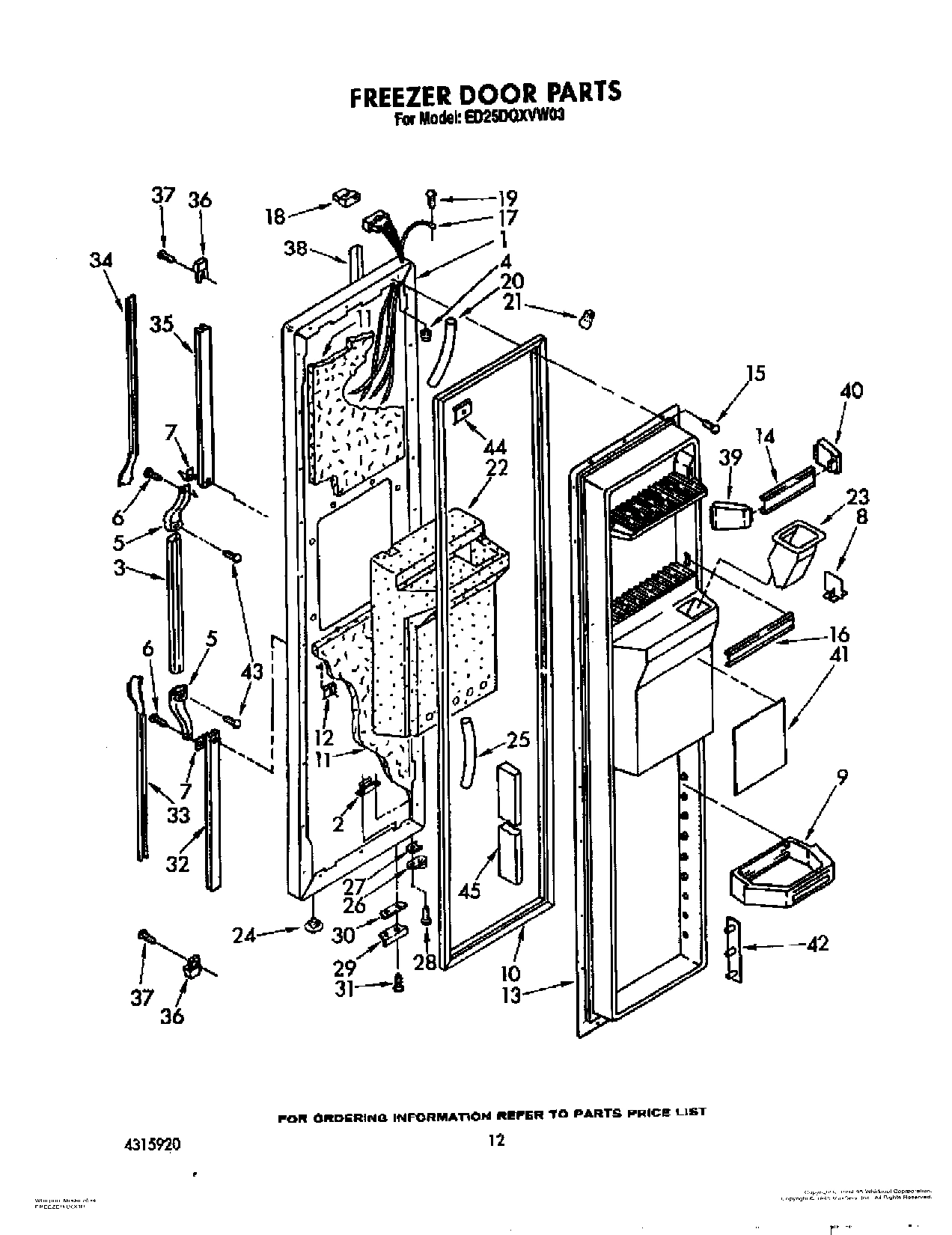08 - FREEZER DOOR