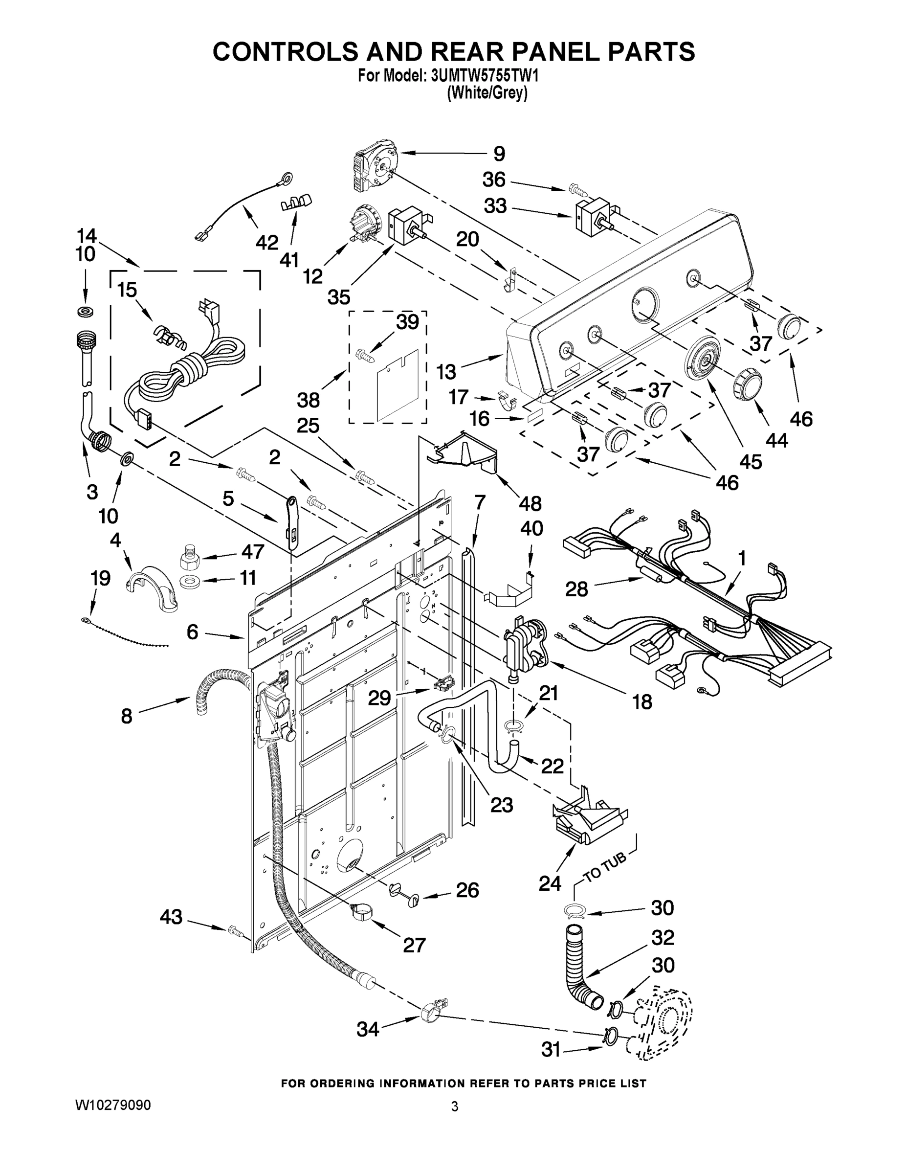 02 - CONTROLS AND REAR PANEL PARTS