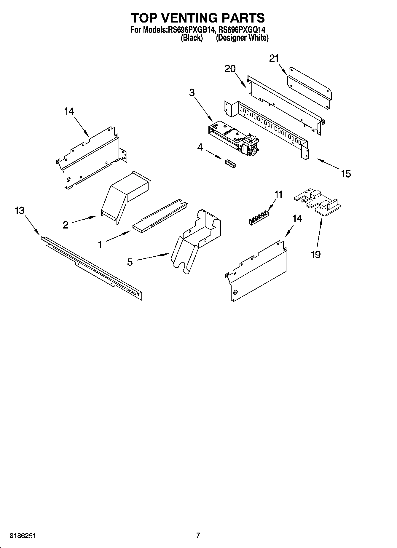 05 - TOP VENTING PARTS