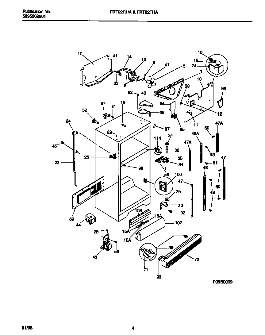 03 - CABINET W/FAN ASSY.