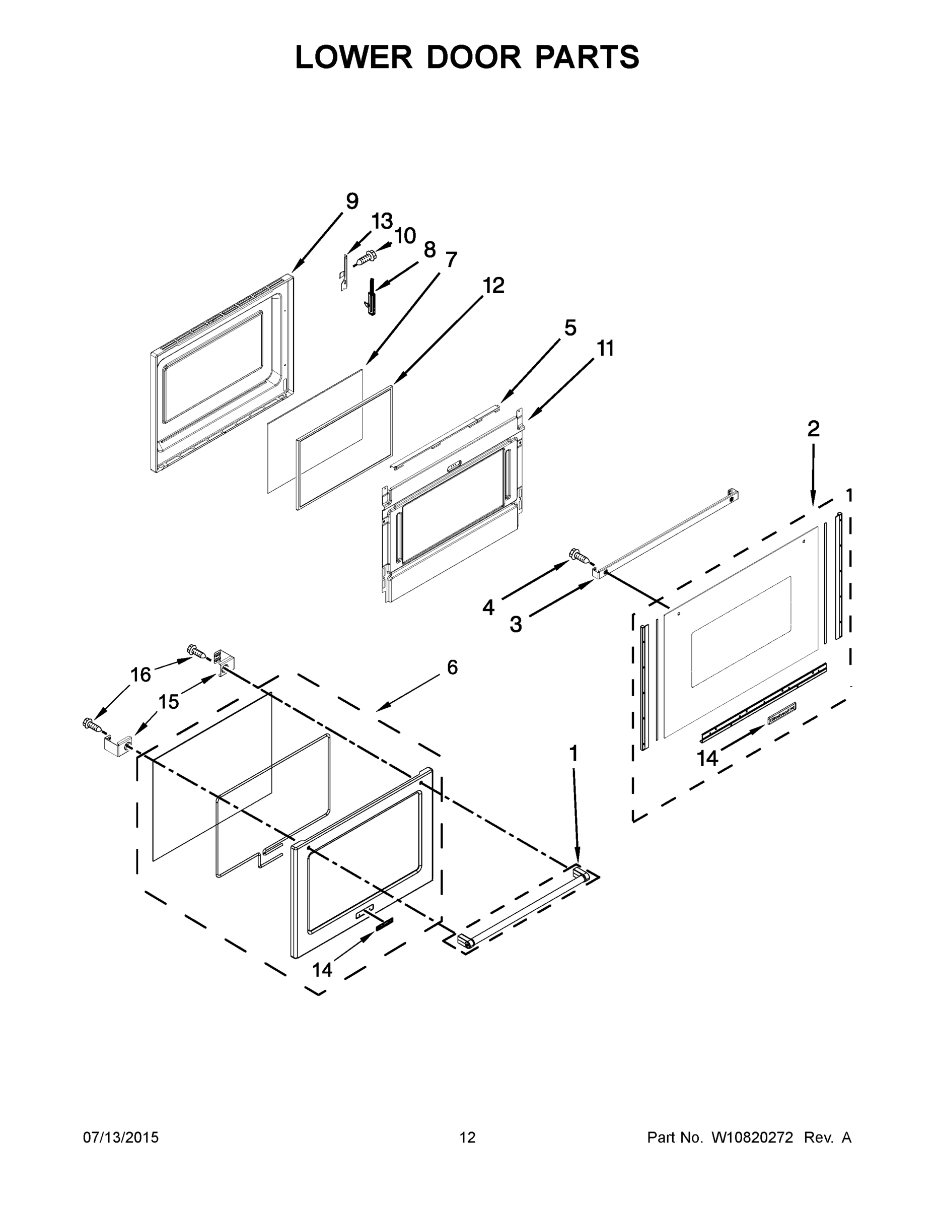07 - LOWER DOOR PARTS