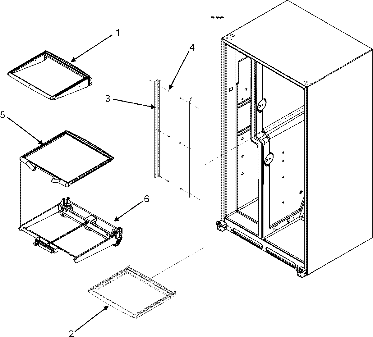 16 - REFRIGERATOR SHELVES