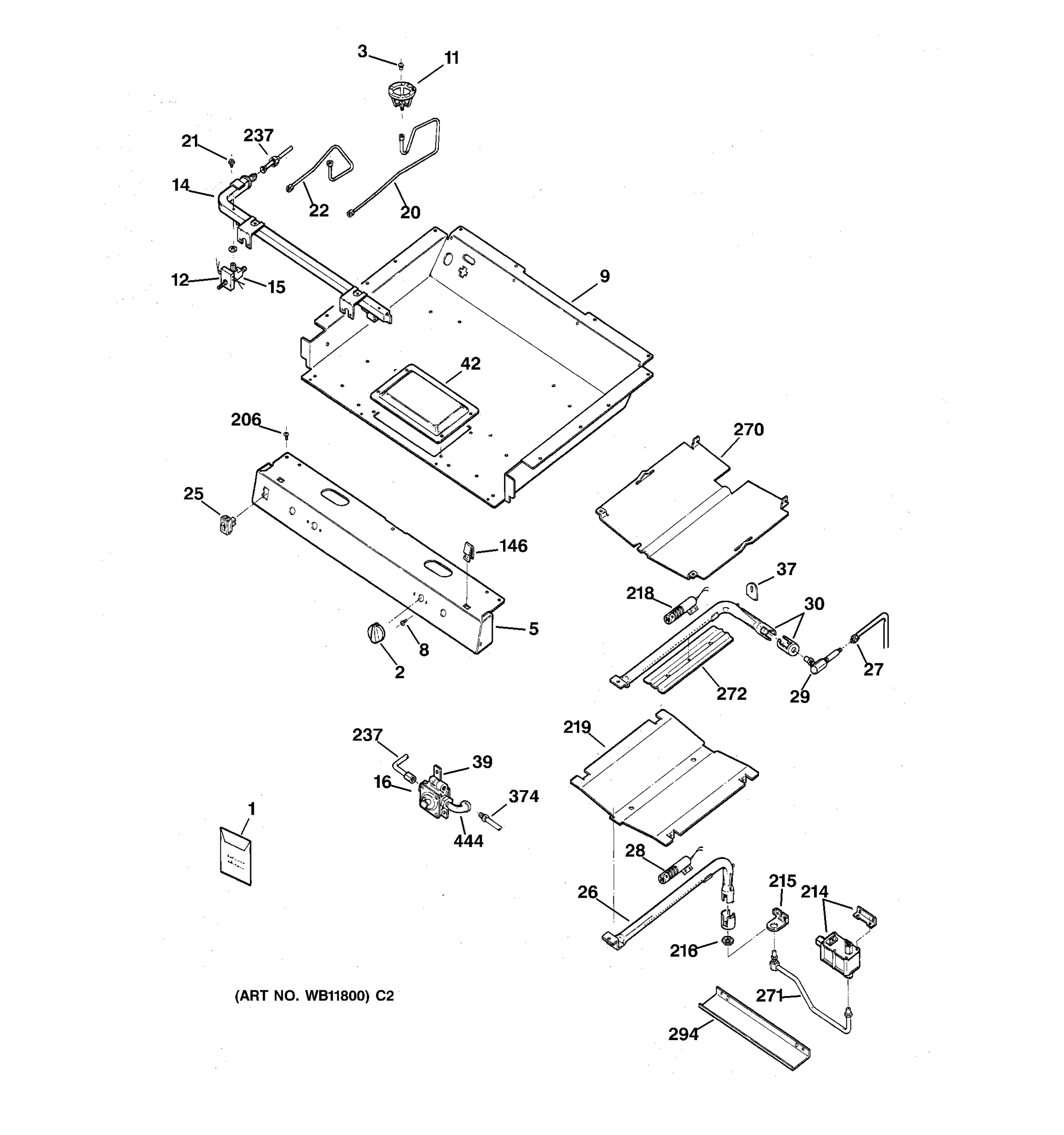 GAS BURNER PARTS