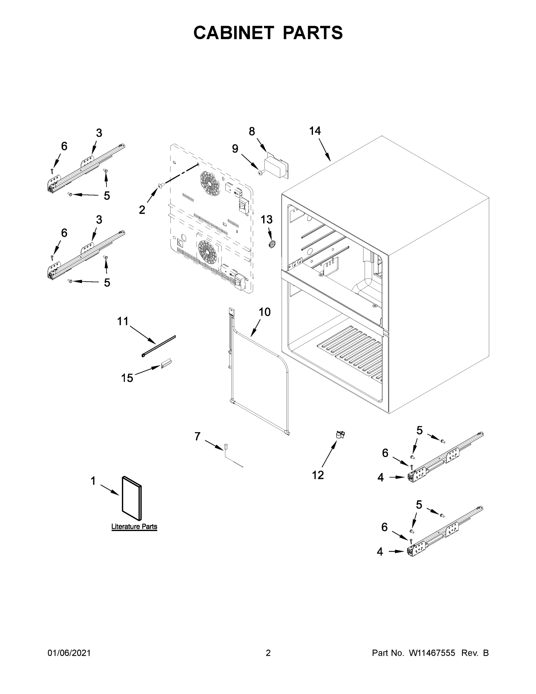 02 - CABINET PARTS