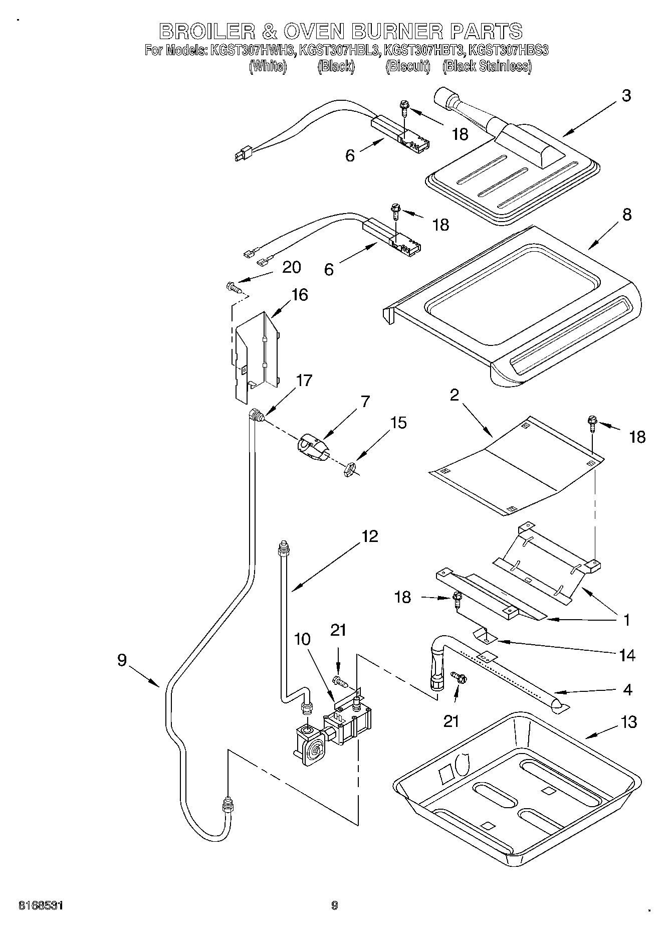 06 - BROILER AND OVEN BURNER