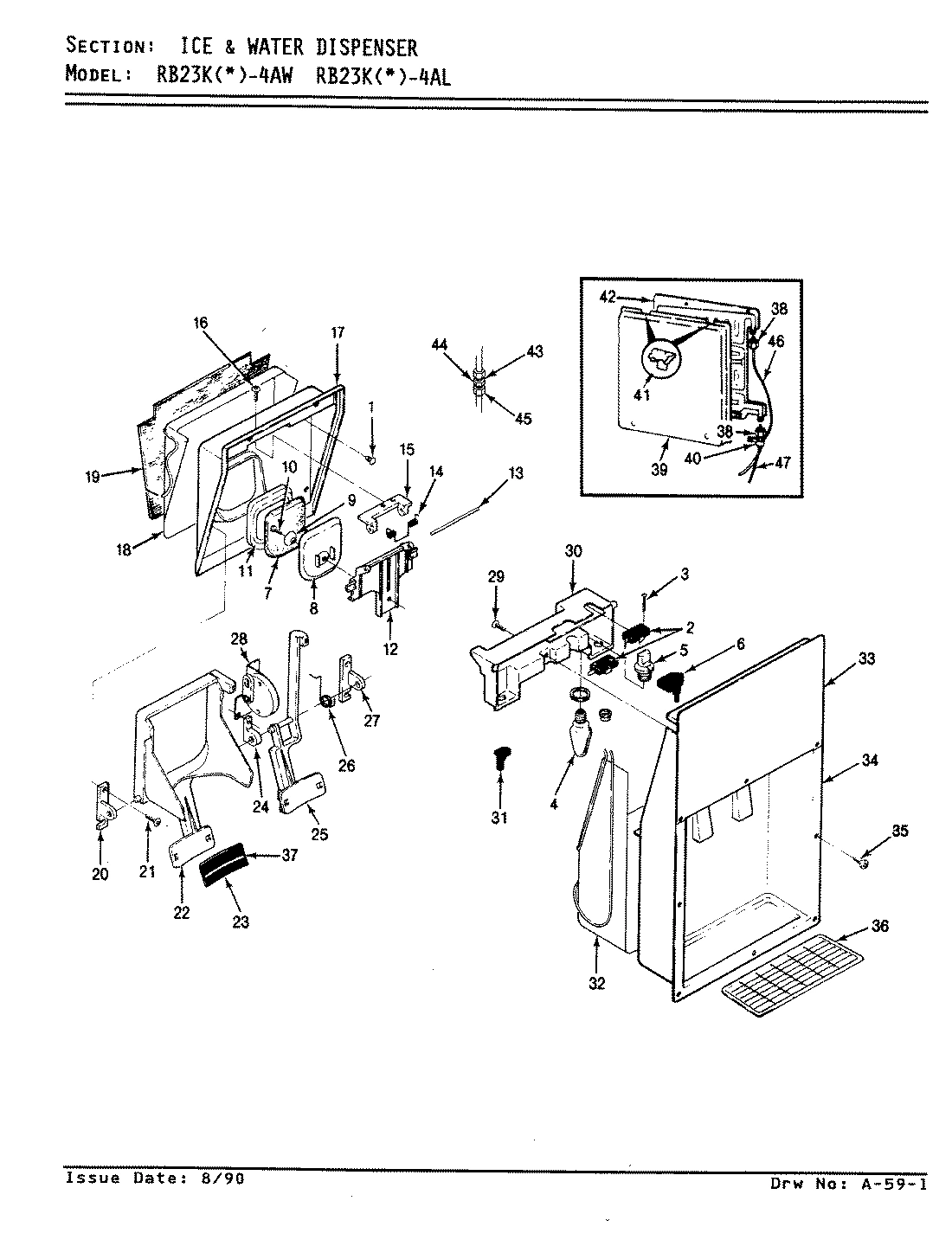 05 - ICE & WATER DISPENSER