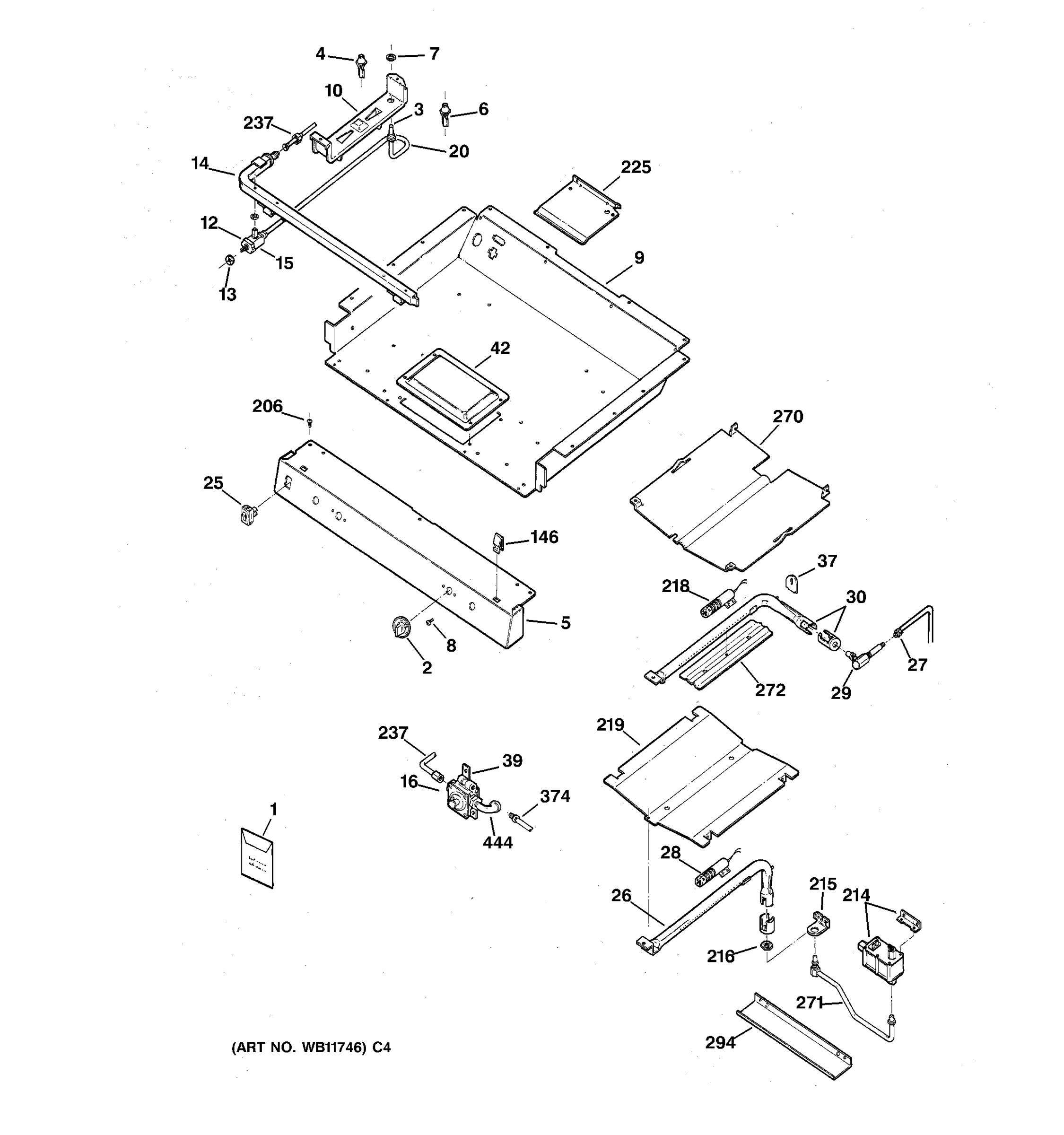 GAS & BURNER PARTS