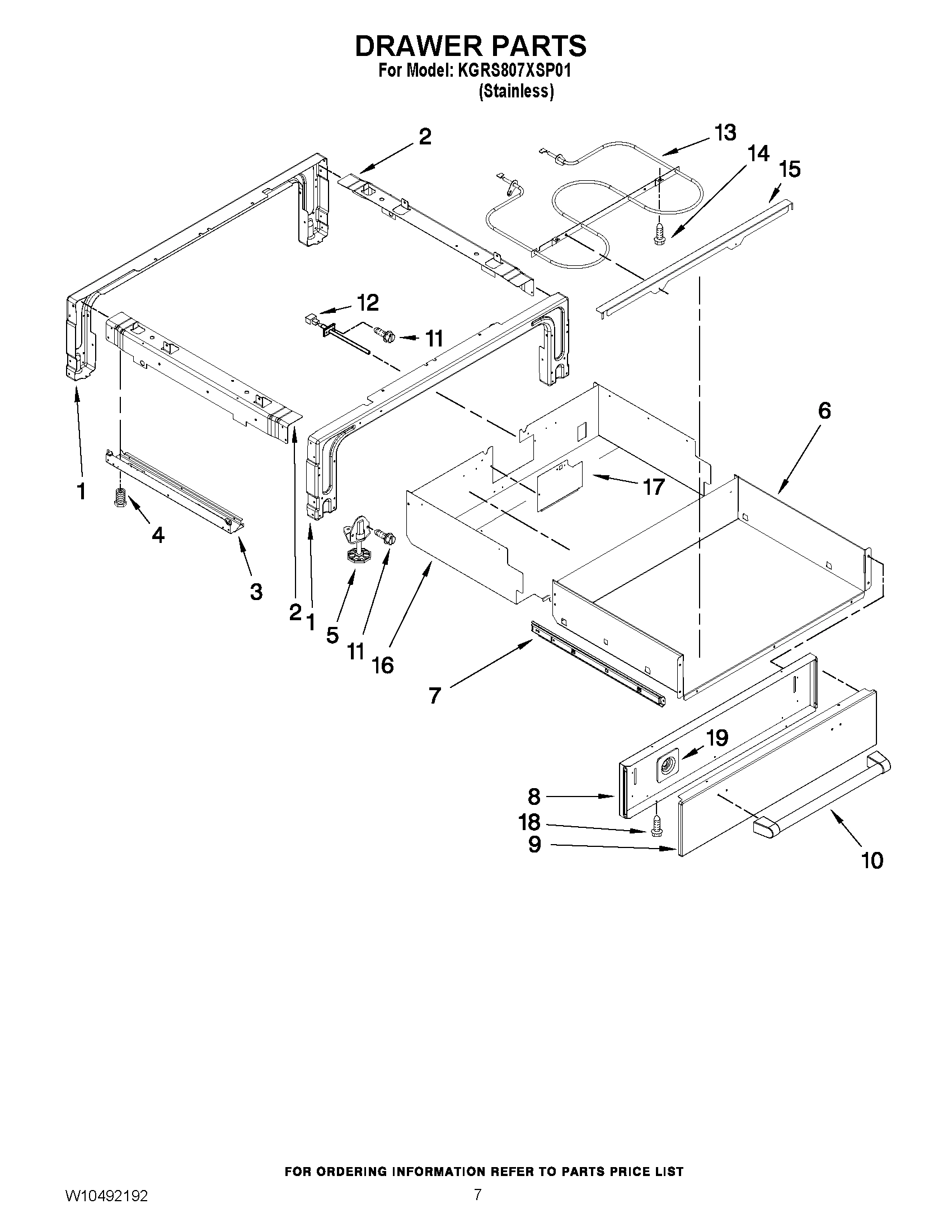 04 - DRAWER PARTS