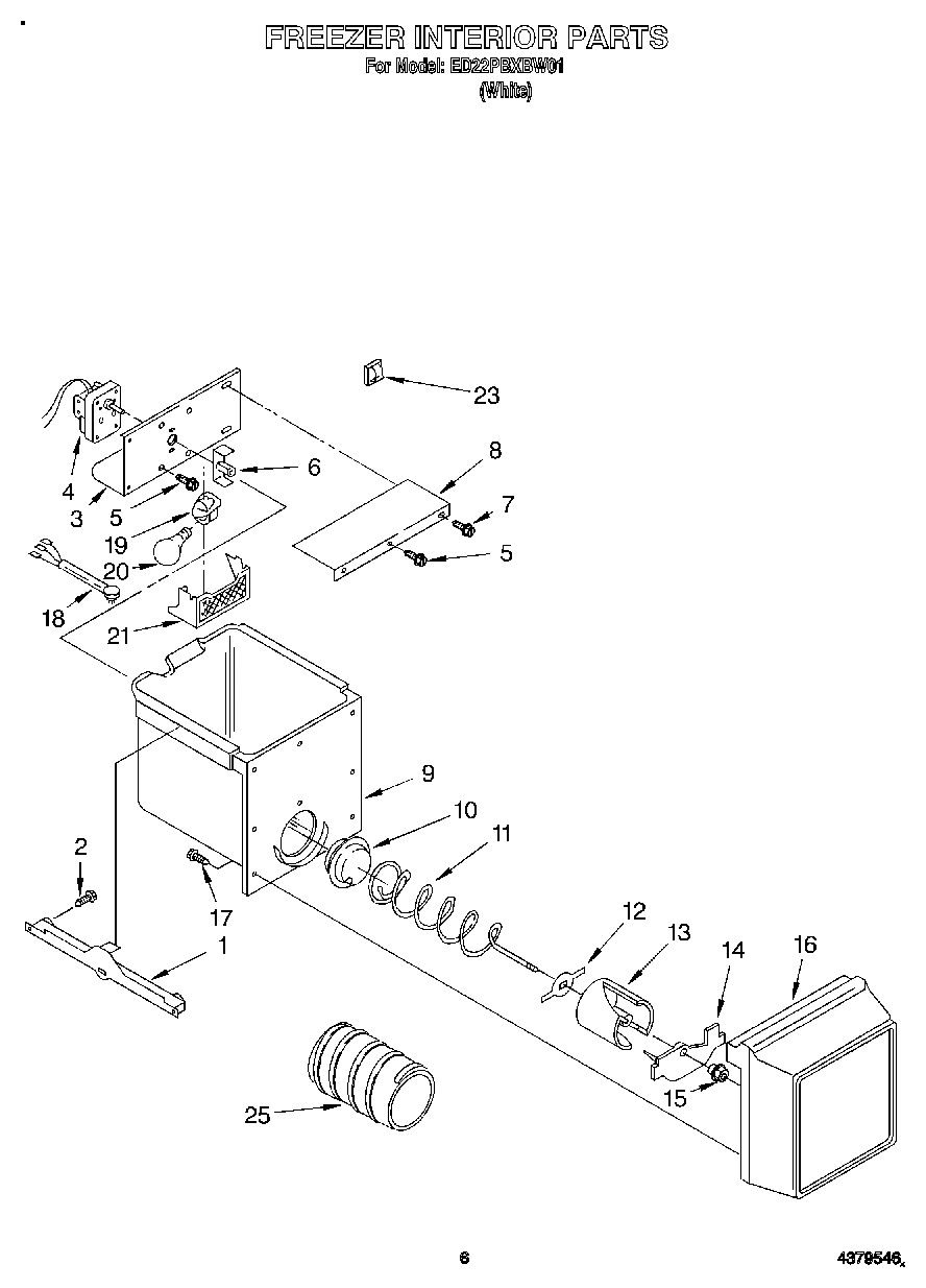 05 - FREEZER INTERIOR