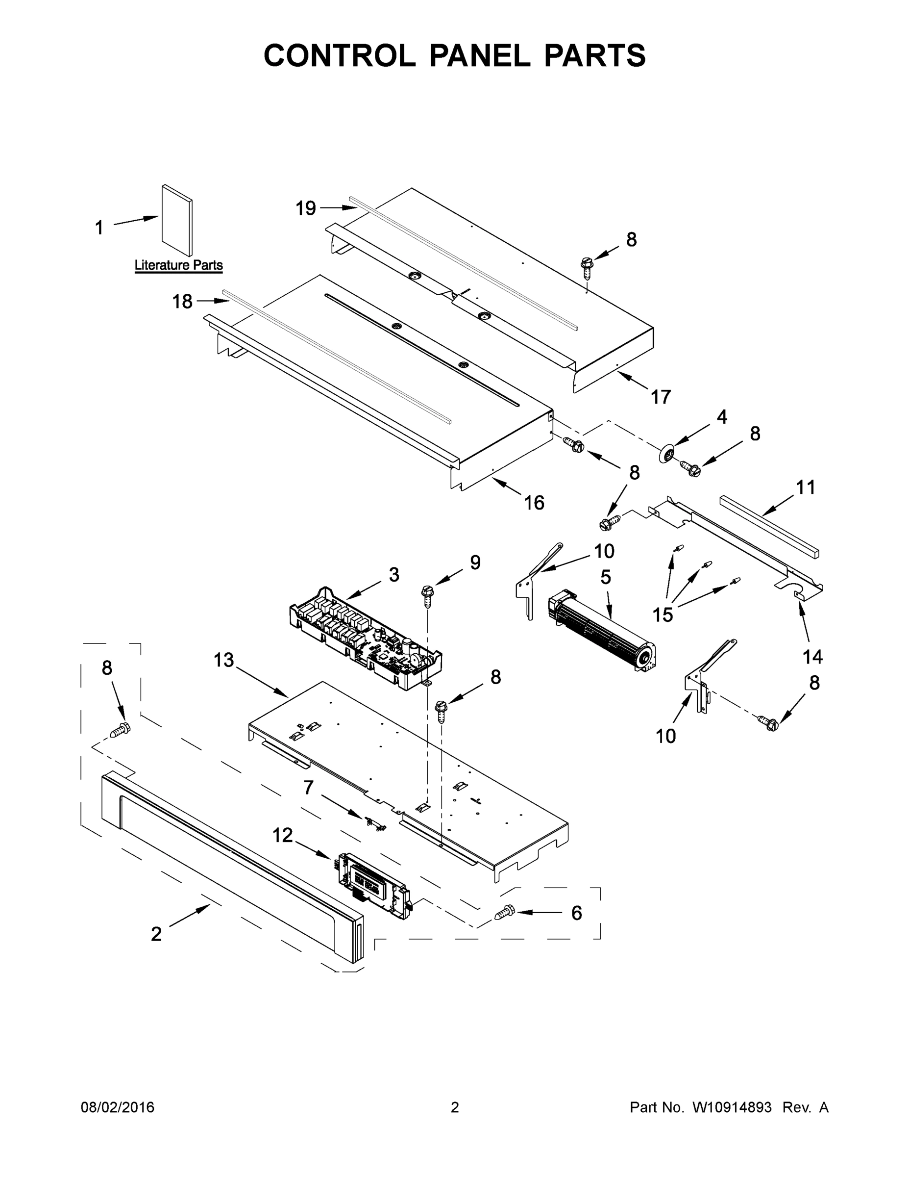 02 - CONTROL PANEL PARTS