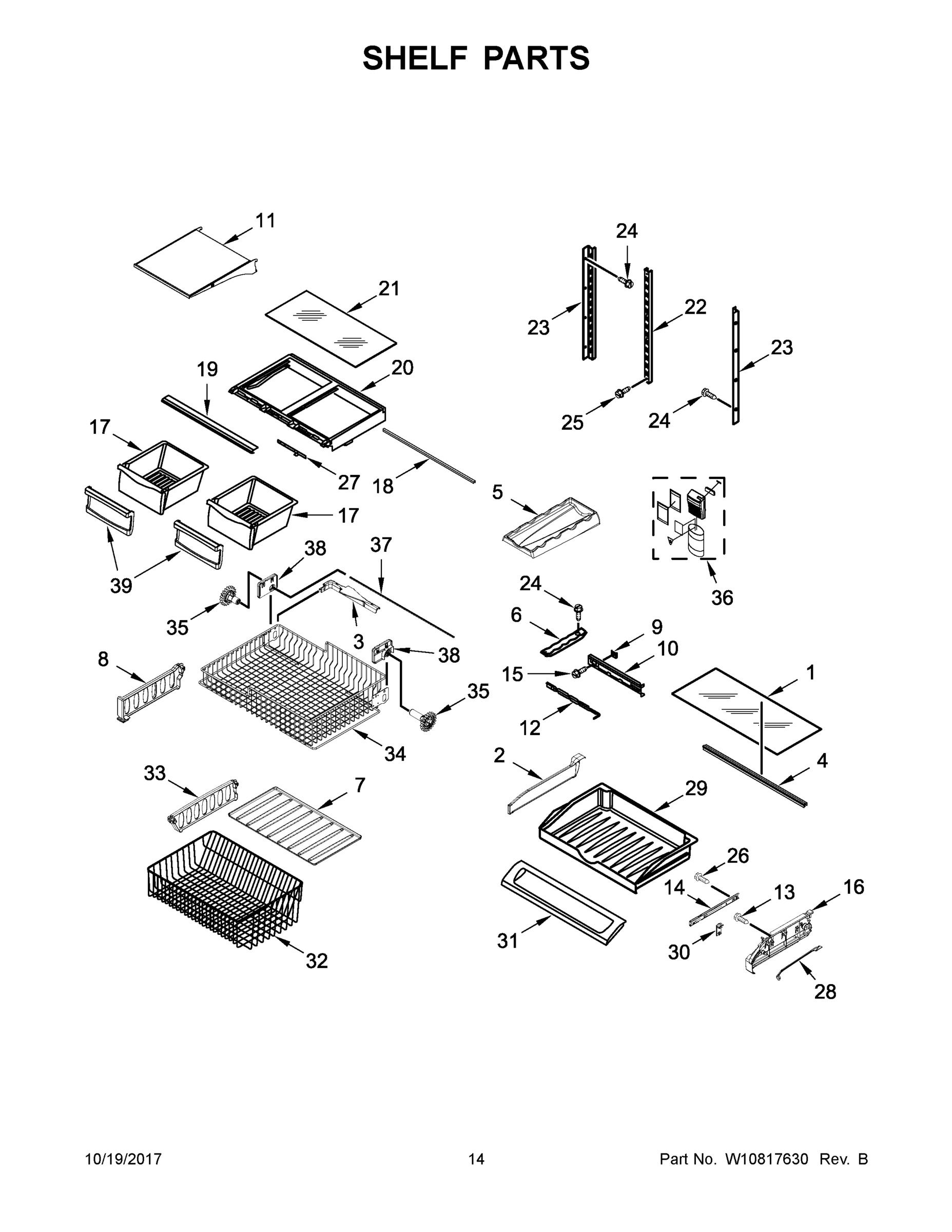 08 - SHELF PARTS