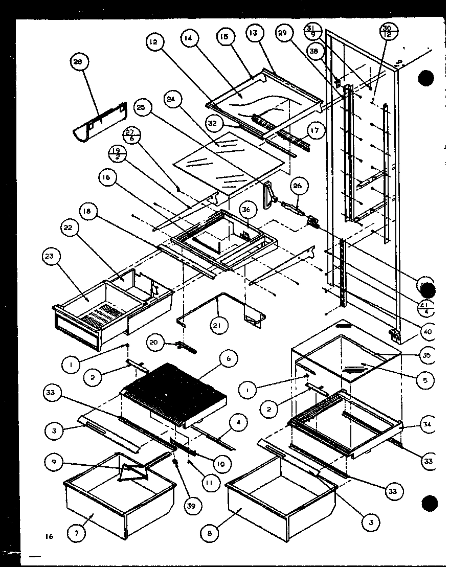 08 - REF SHELVING AND DRAWERS