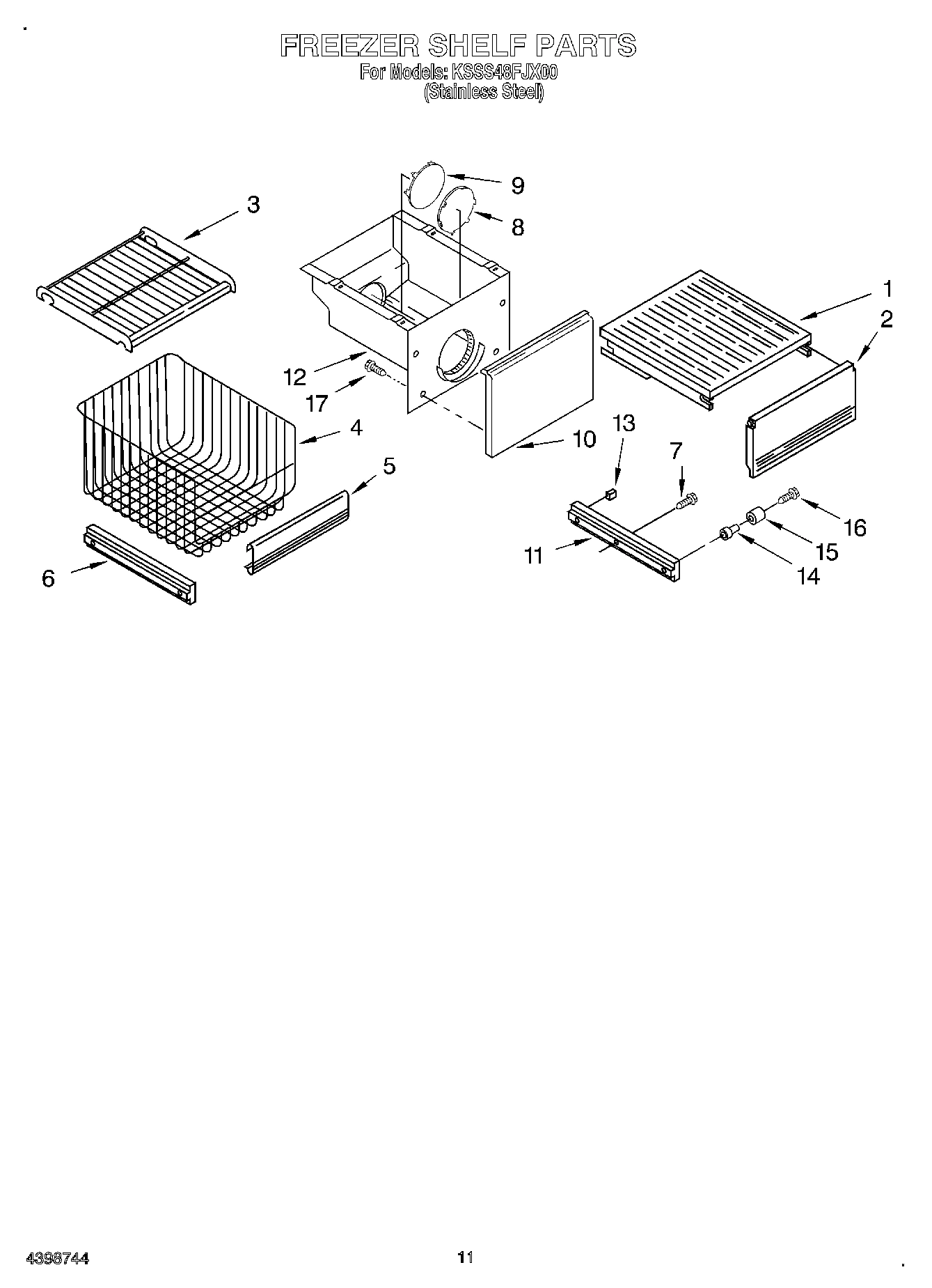 08 - FREEZER SHELF