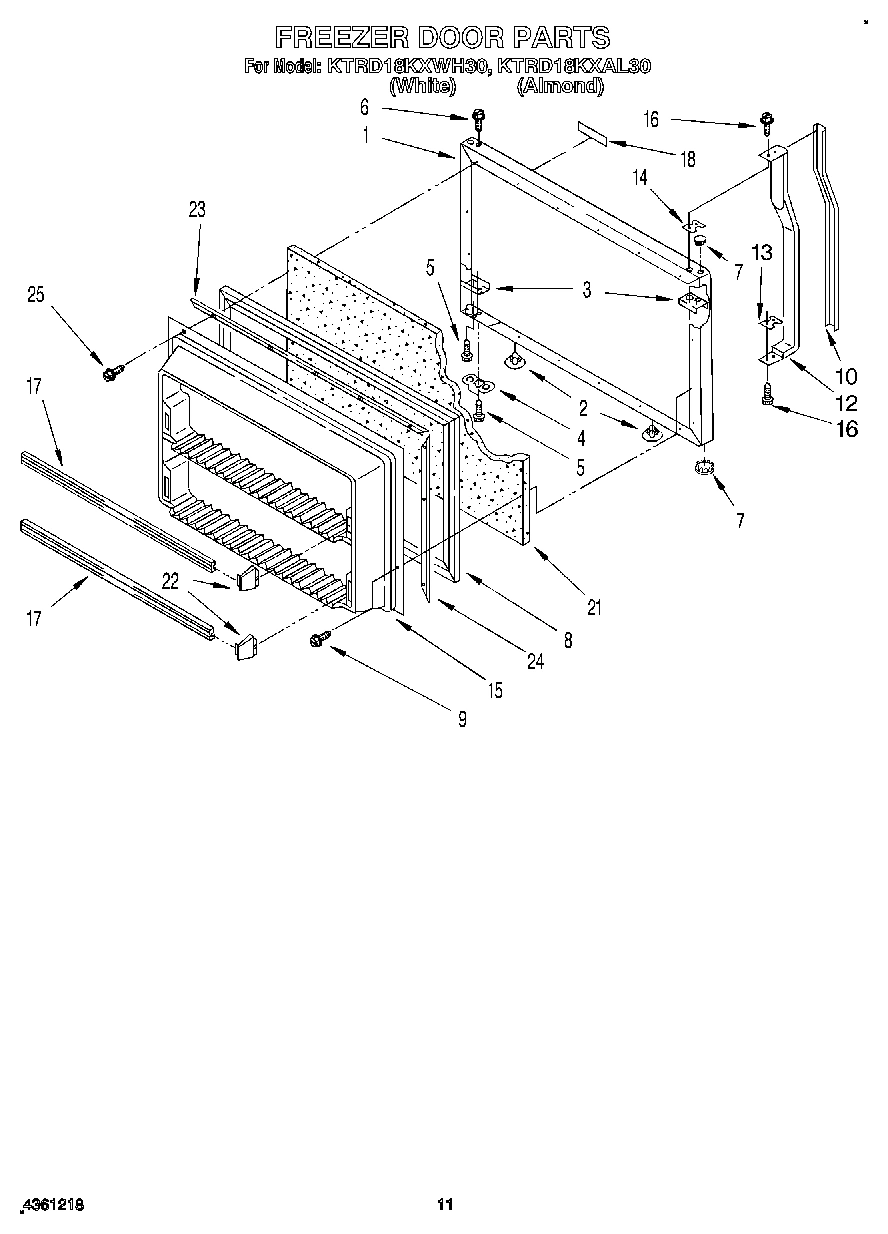 07 - FREEZER DOOR