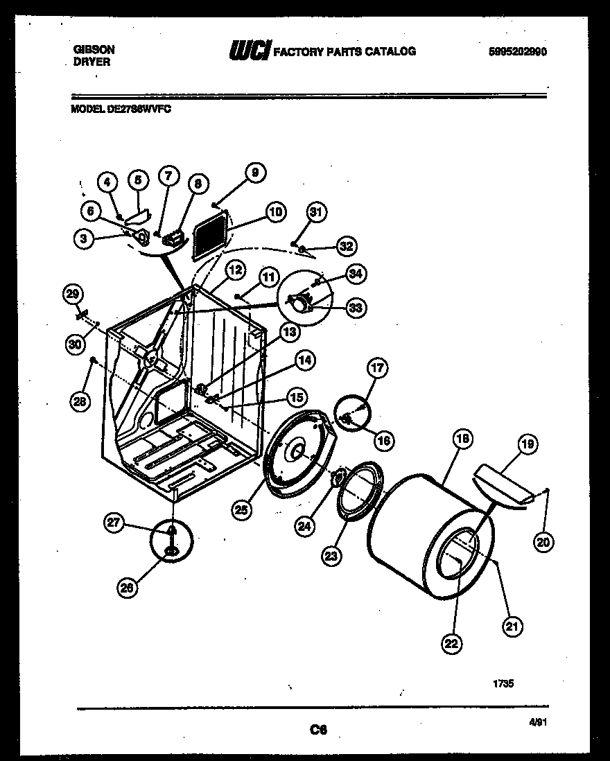 05 - CABINET AND COMPONENTS