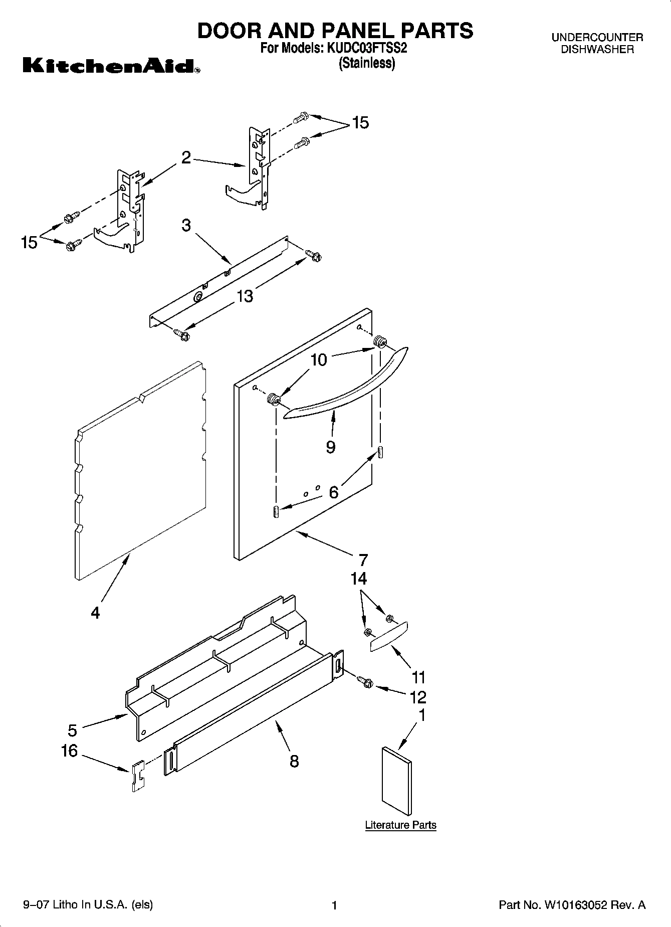 01 - DOOR AND PANEL PARTS