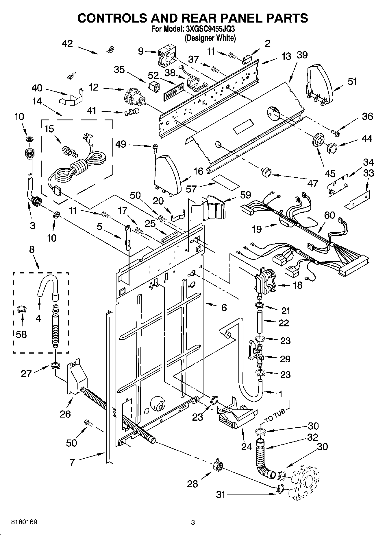02 - CONTROLS AND REAR PANEL PARTS