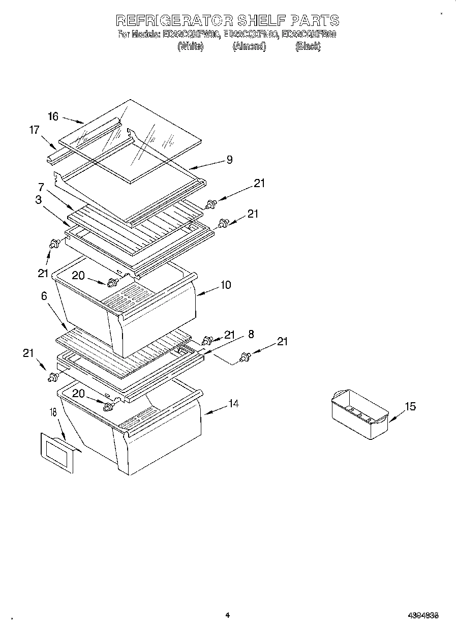 03 - REFRIGERATOR SHELF