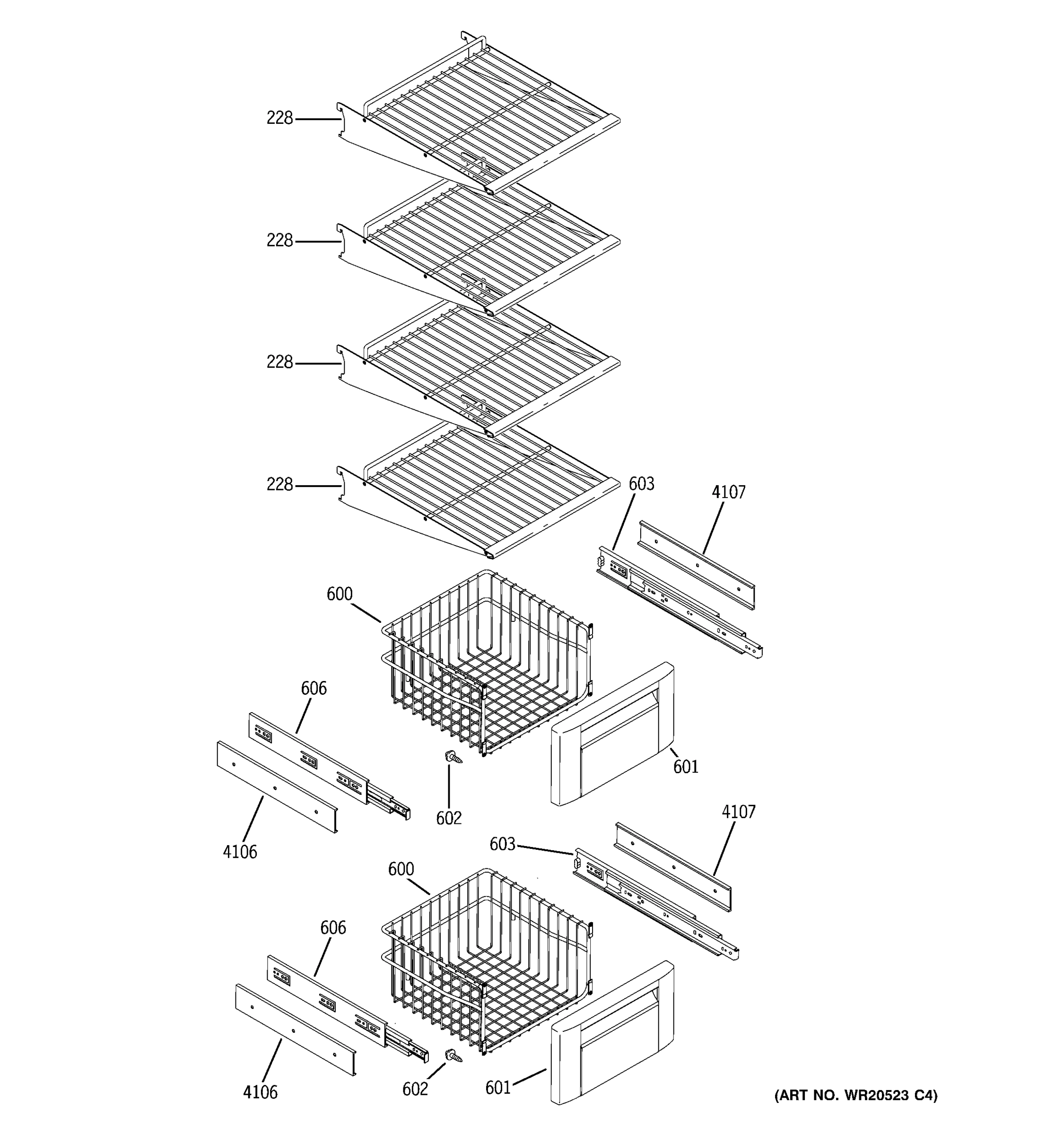 FREEZER SHELVES