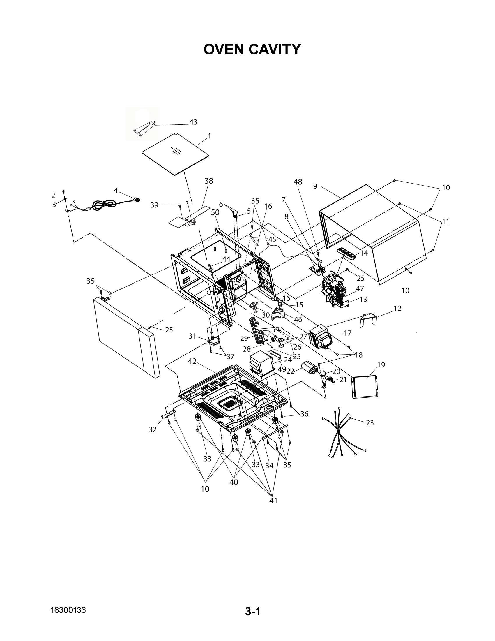 OVEN CAVITY