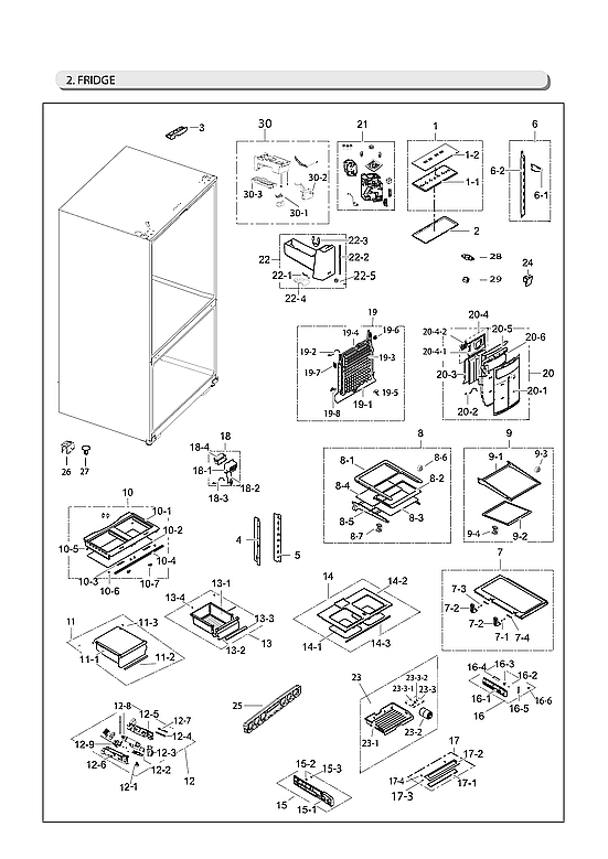 REFRIGERATOR PARTS