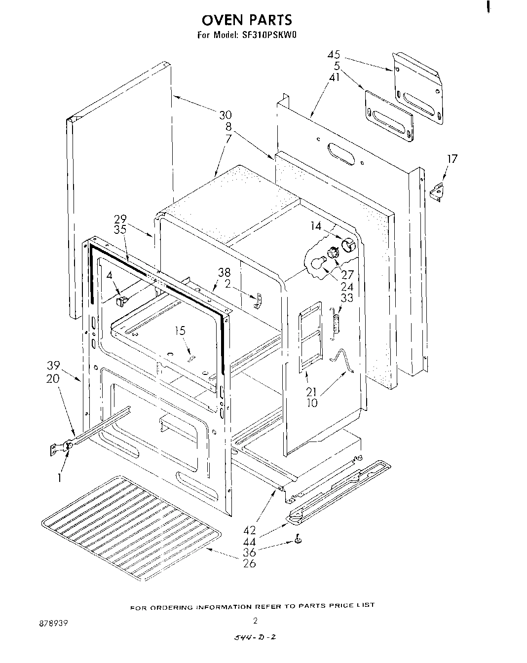 02 - OVEN DOOR, LITERATURE