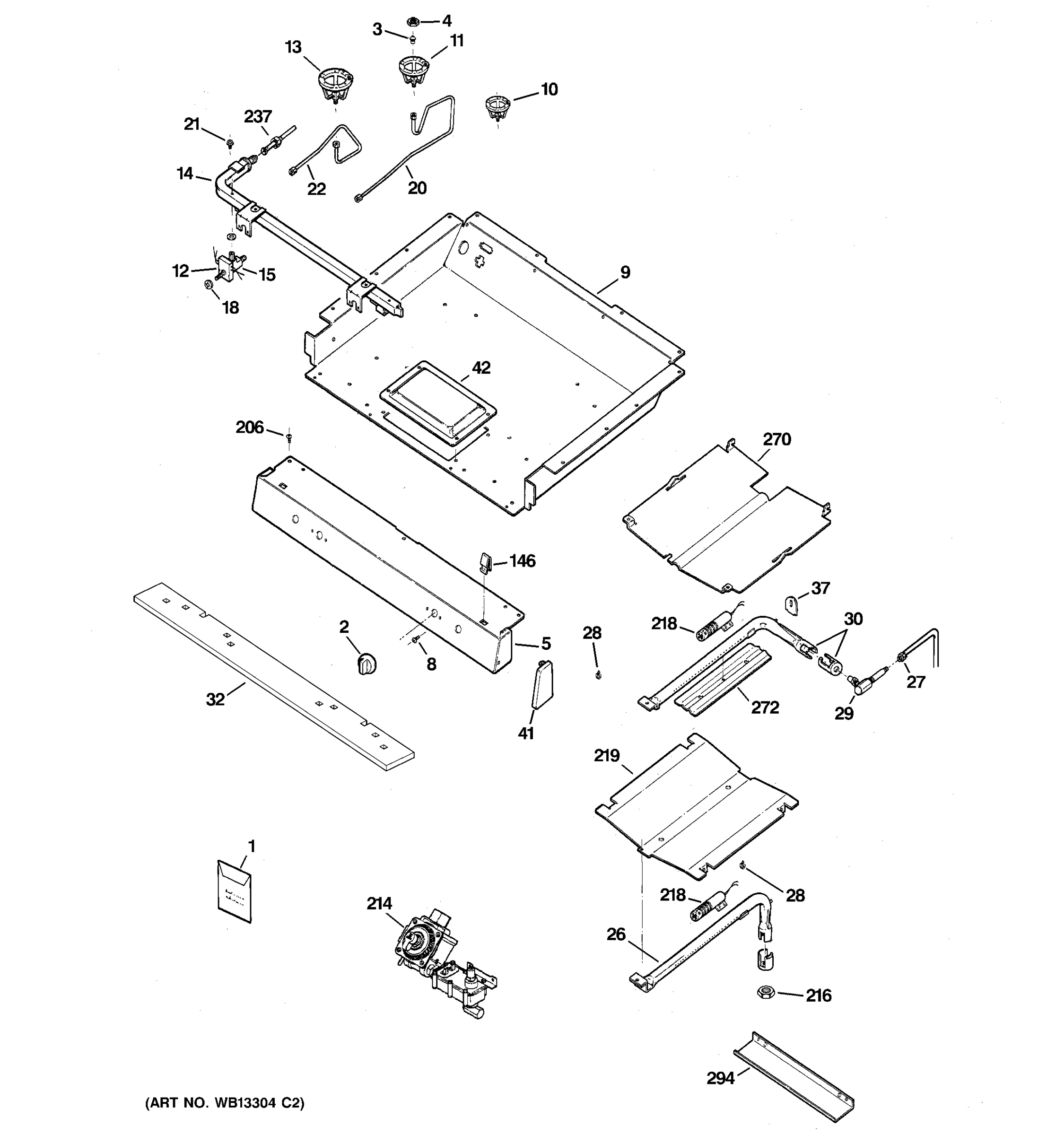 GAS & BURNER PARTS