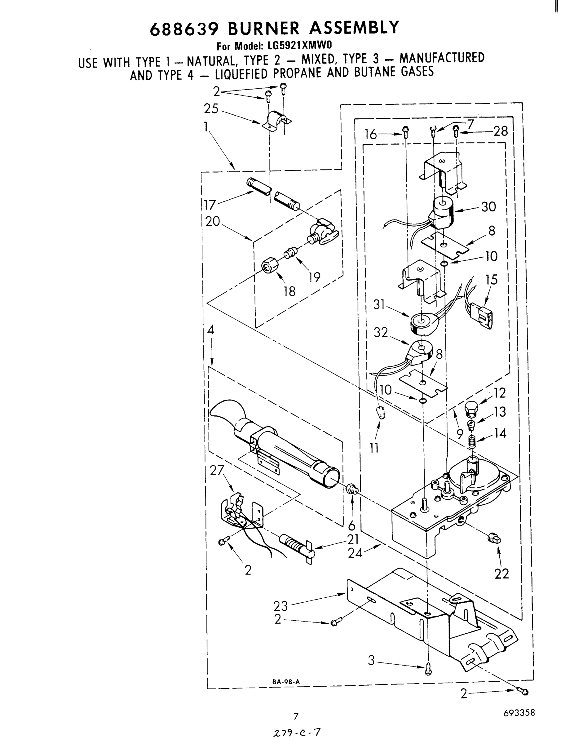 05 - 688639 BURNER