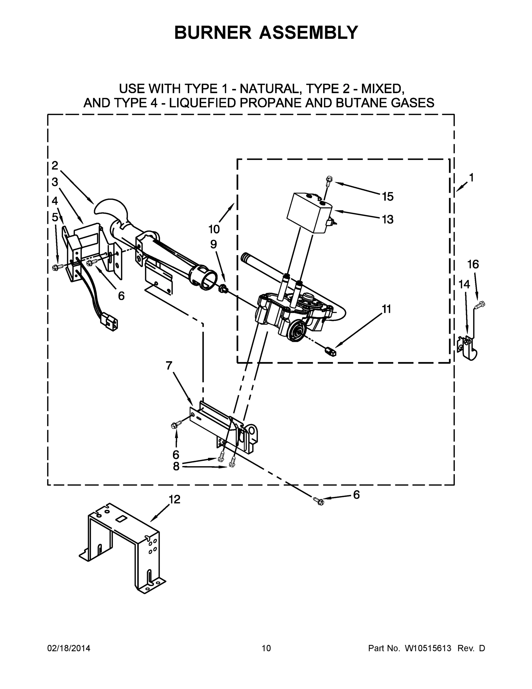 06 - BURNER ASSEMBLY