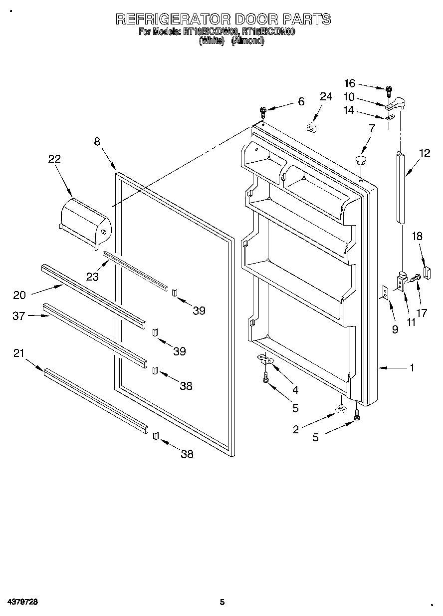 04 - REFRIGERATOR DOOR