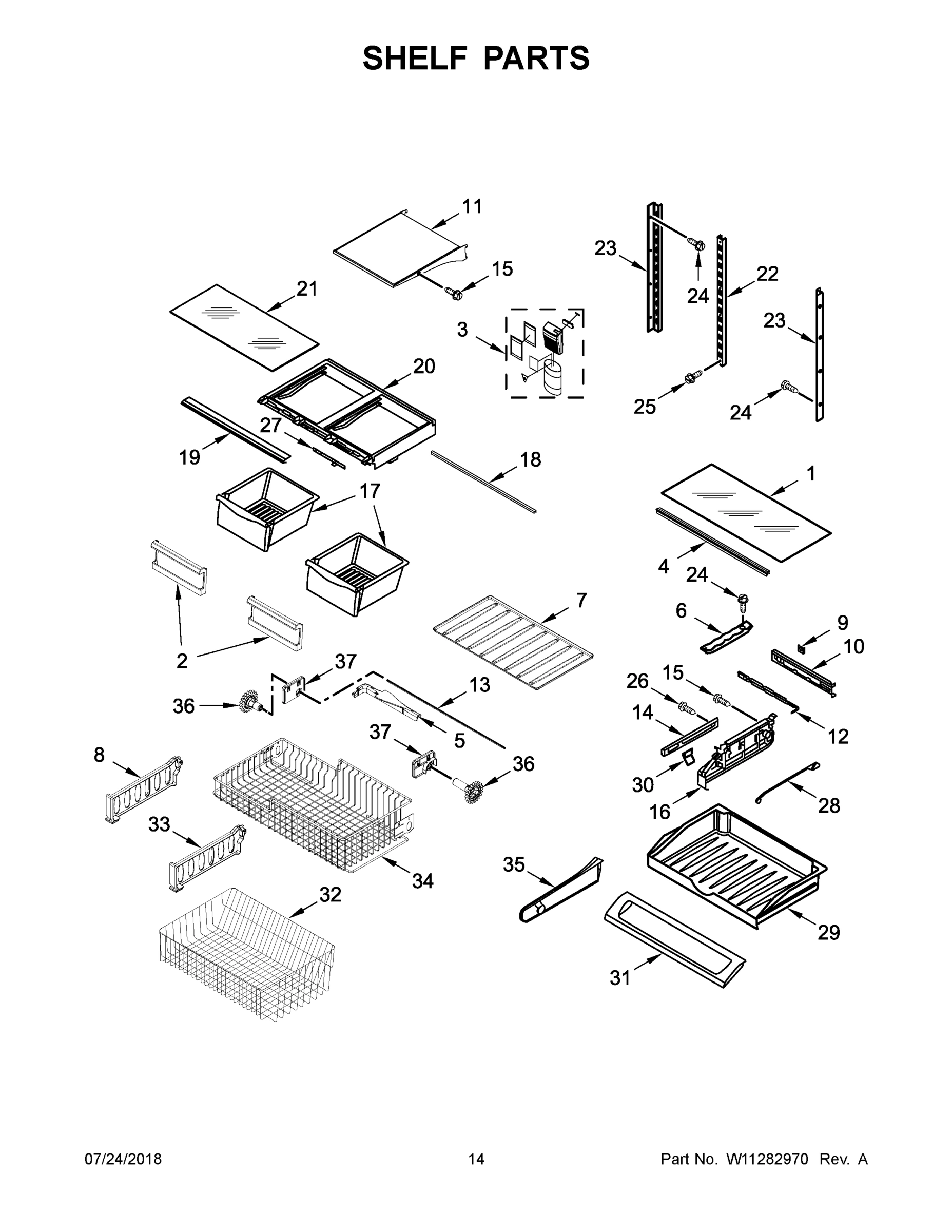 08 - SHELF PARTS