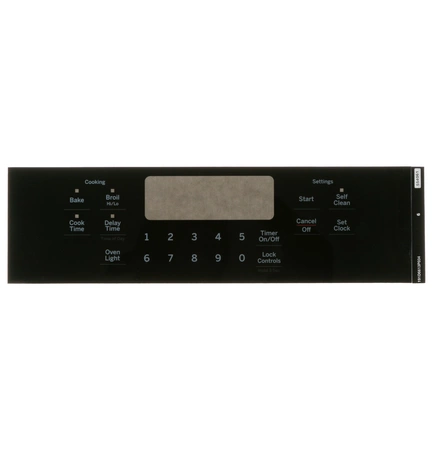 WB07X26744 GE Range Faceplate Graphics