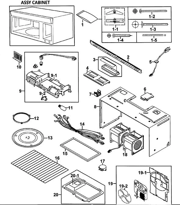 CABINET 1 ASSY