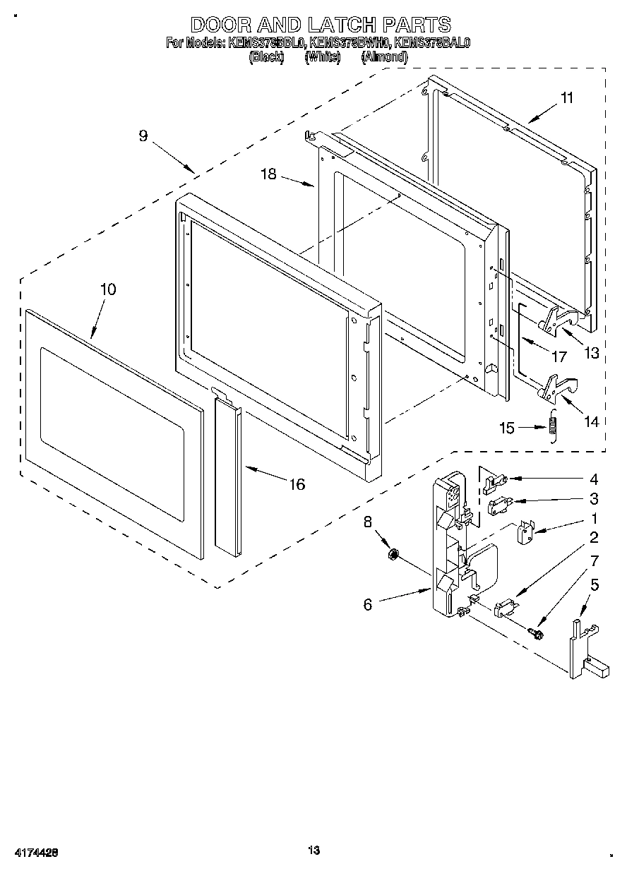 11 - DOOR AND LATCH