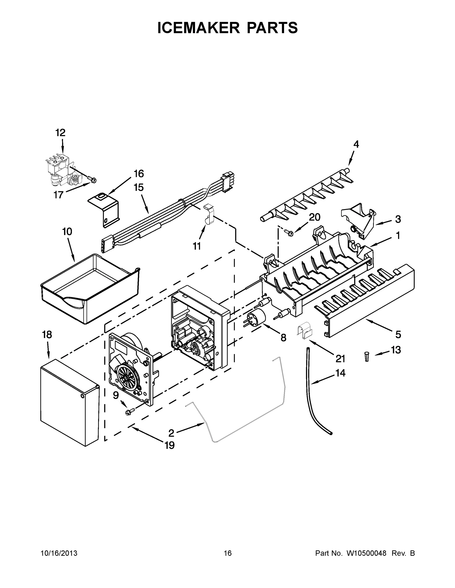 09 - ICEMAKER PARTS