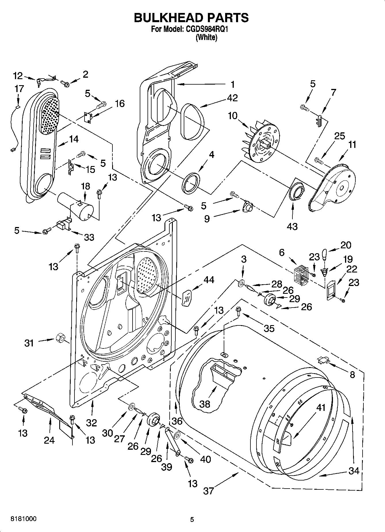 03 - BULKHEAD PARTS
