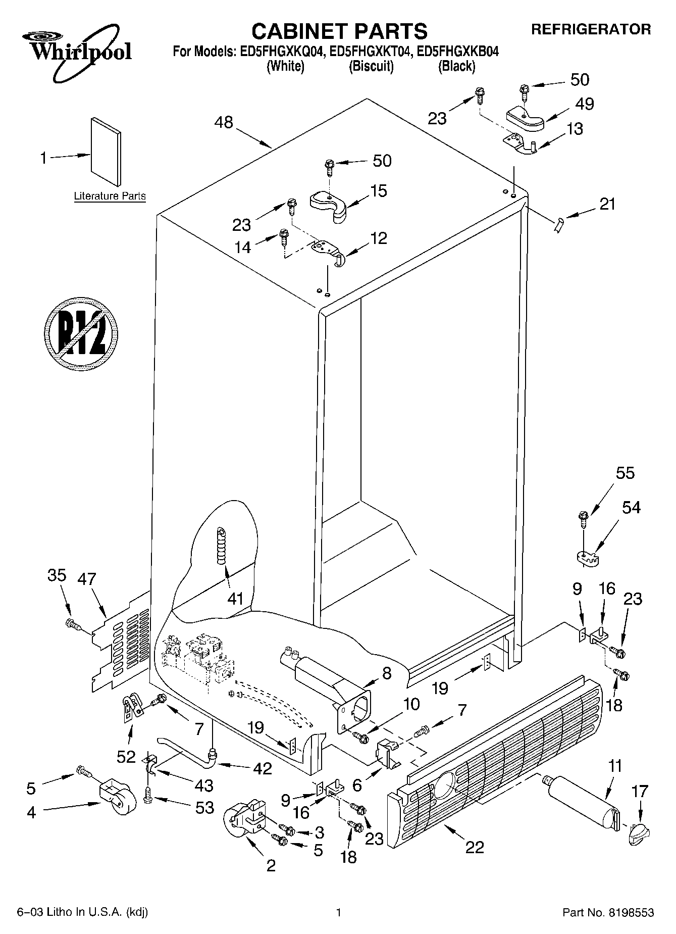 01 - CABINET PARTS