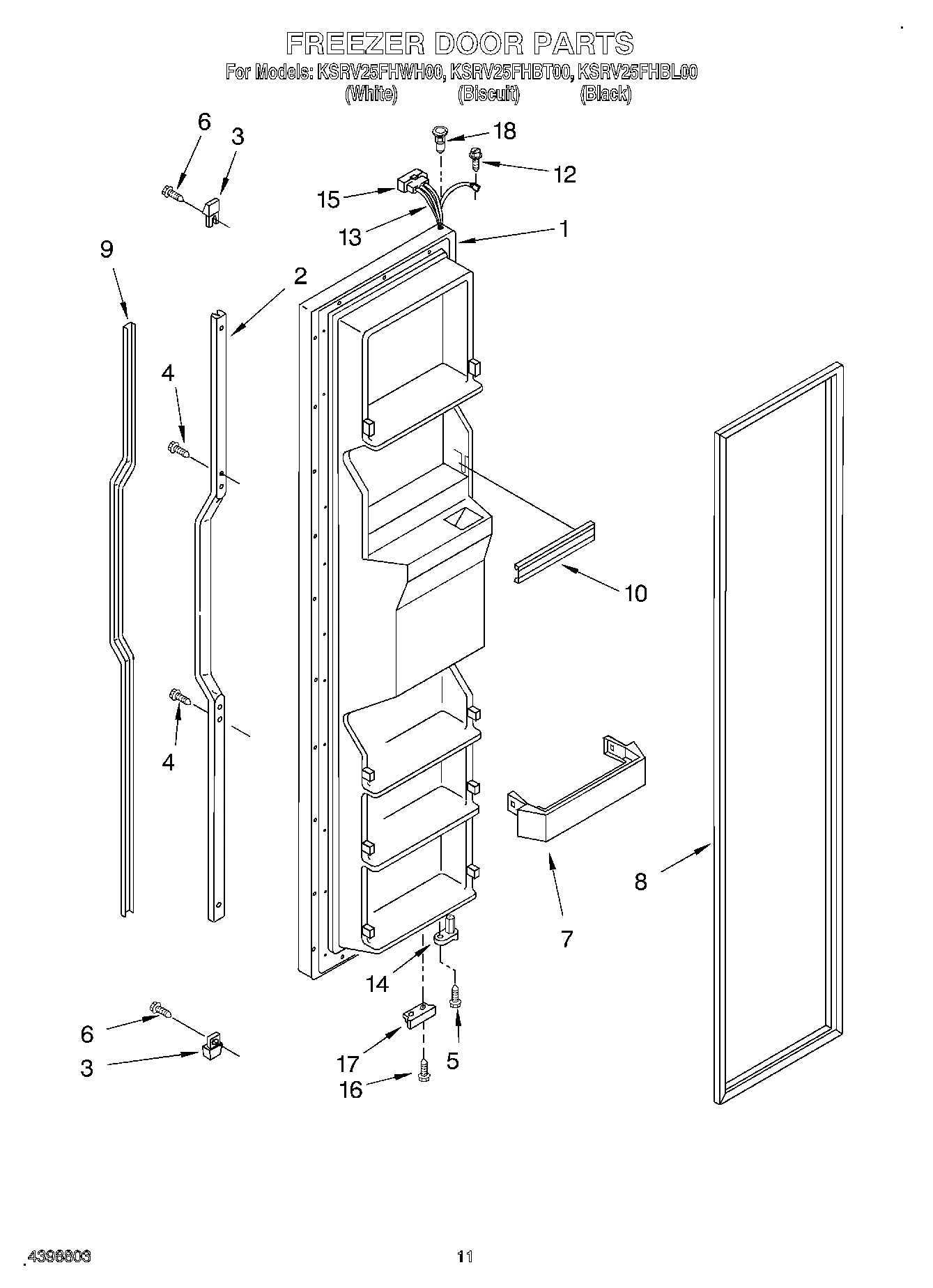 07 - FREEZER DOOR