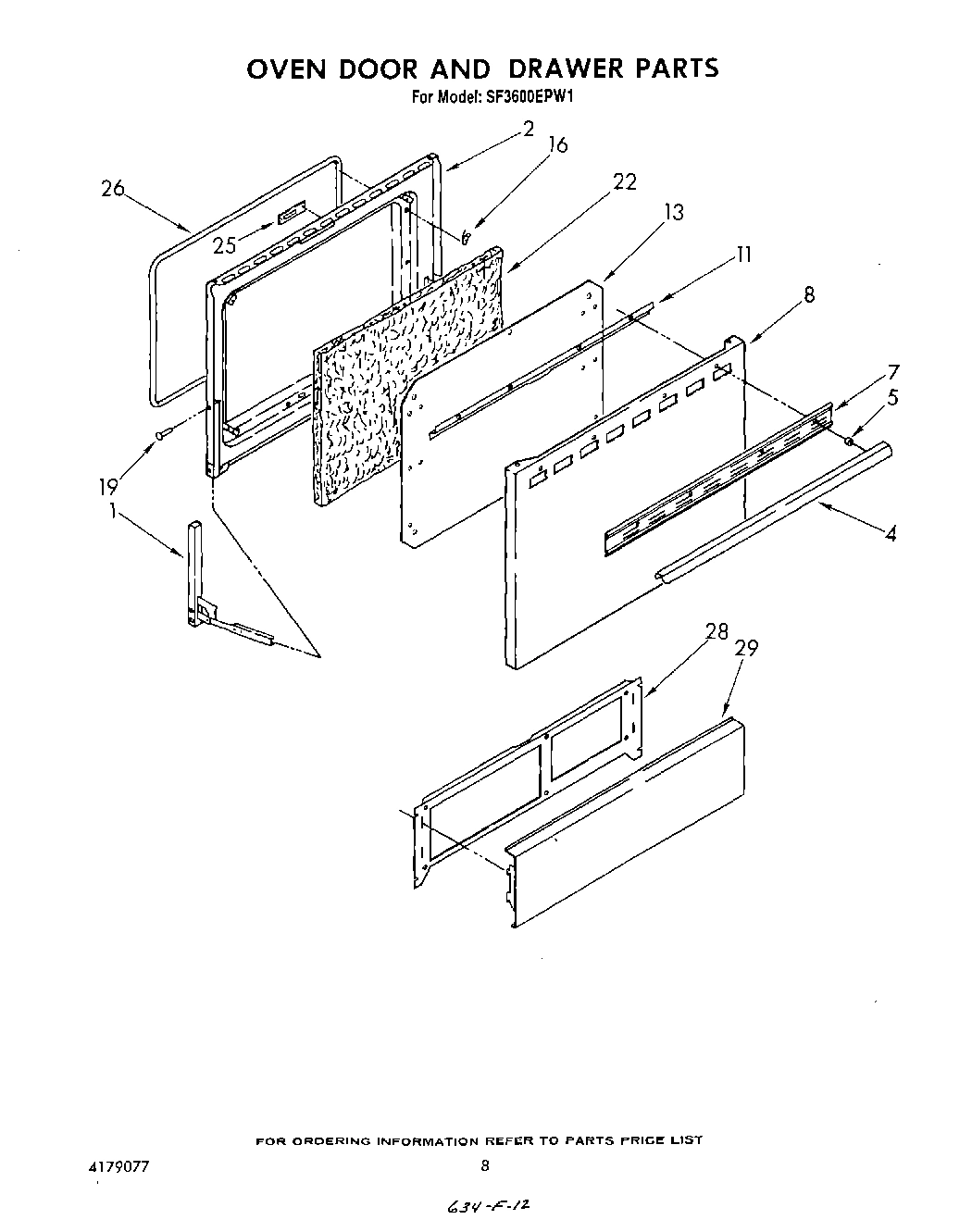 06 - OVEN DOOR AND DRAWER